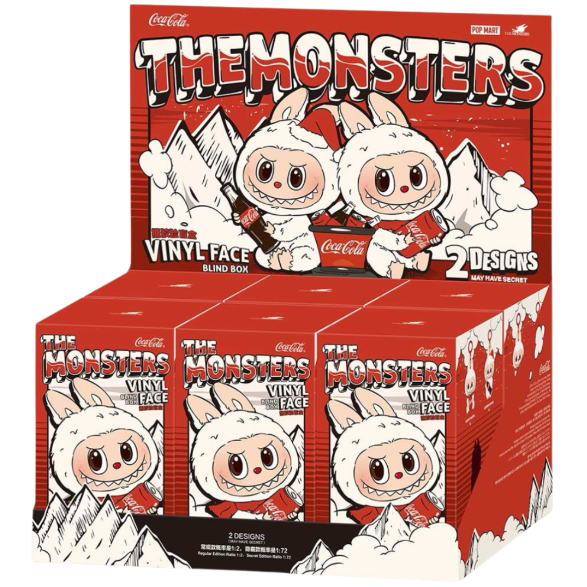 Pop Mart Labubu The Monsters Coca Cola Vinyl Plush Single Blind Box