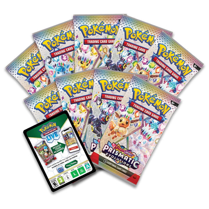 Pokémon TCG: Scarlet & Violet—Prismatic Evolutions Elite trainer box
