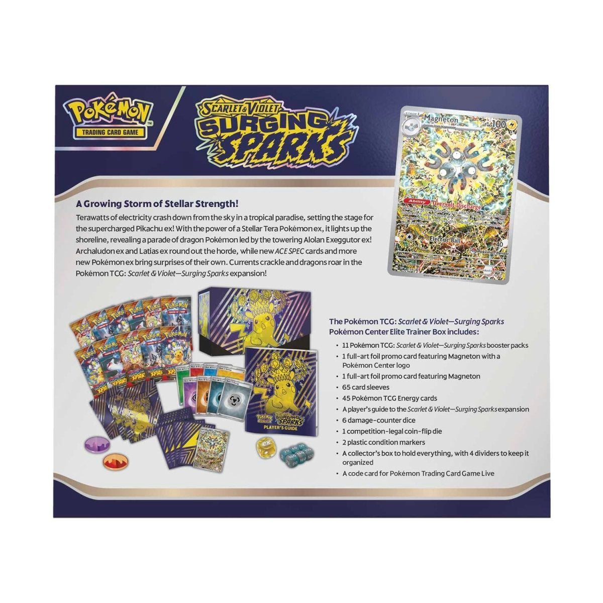 Pokémon TCG: Scarlet & Violet-Surging Sparks Pokémon Center Elite Trainer Box