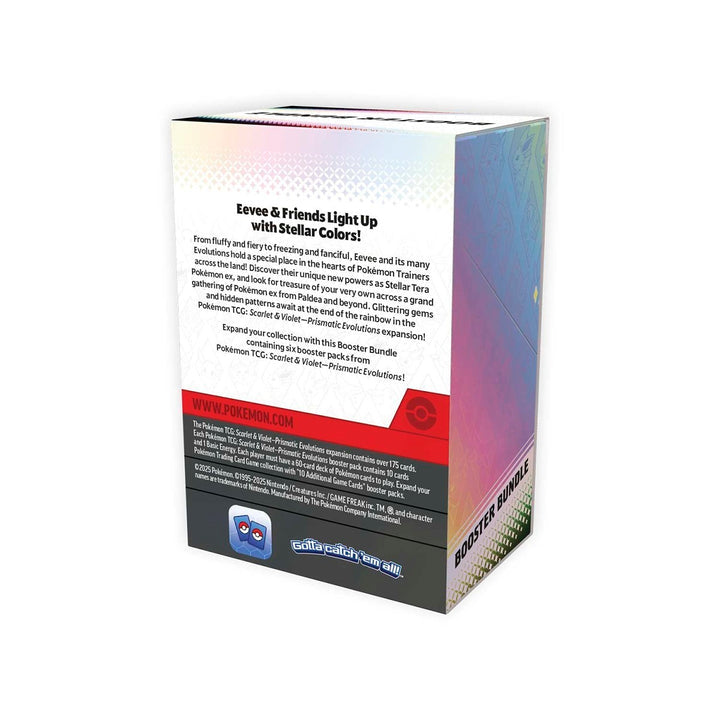 Pokémon TCG: Scarlet & Violet—Prismatic Evolutions Booster Bundle (6 Booster Packs)