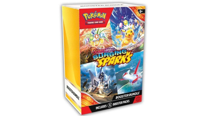 Pokémon TCG: Scarlet & Violet-Surging Sparks Booster Bundle (6 Packs)
