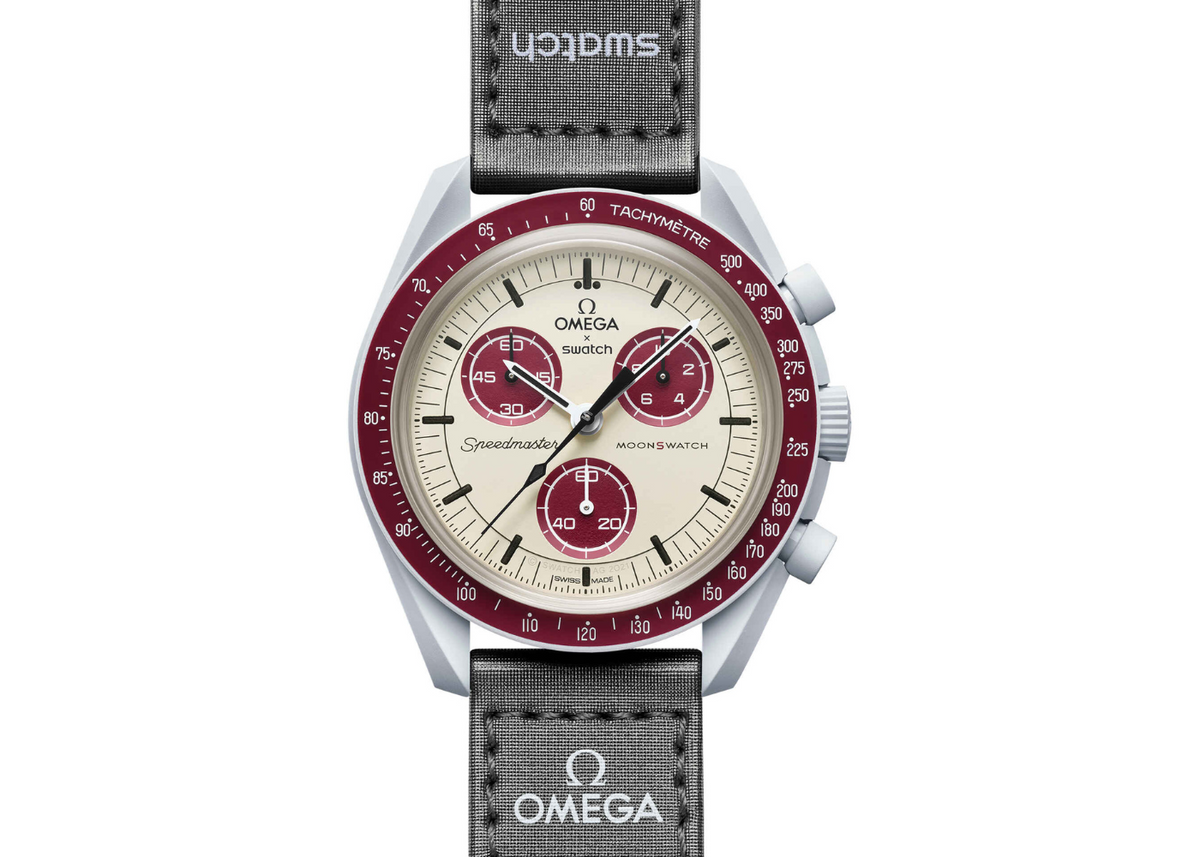 Swatch x Omega Bioceramic Moonswatch Mission to Pluto (SO33M101)