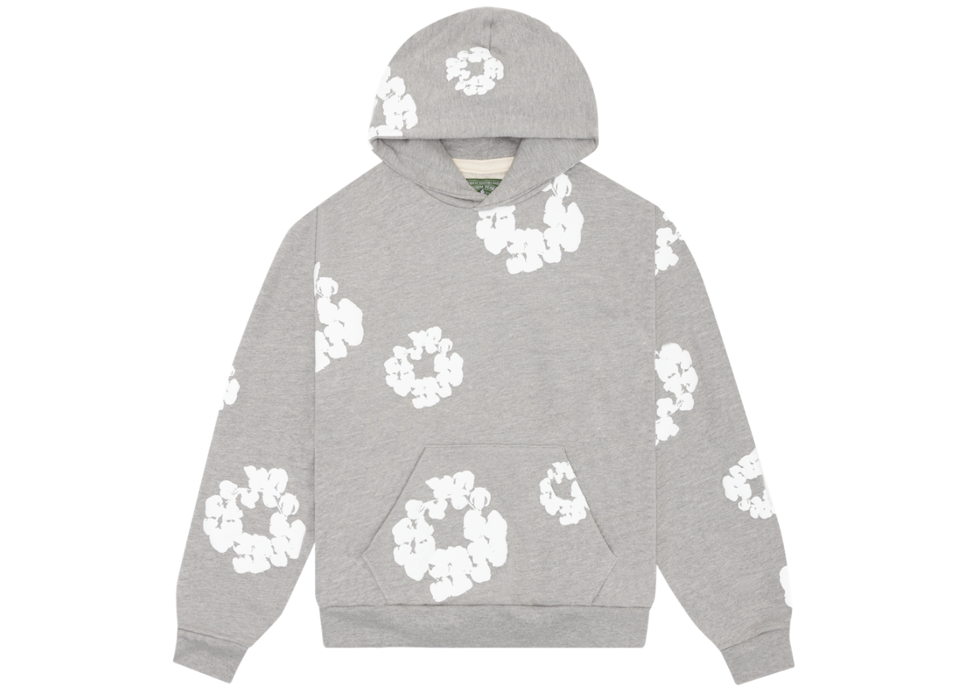 Denim Tears 'The Cotton Wreath' Hoodie Grey