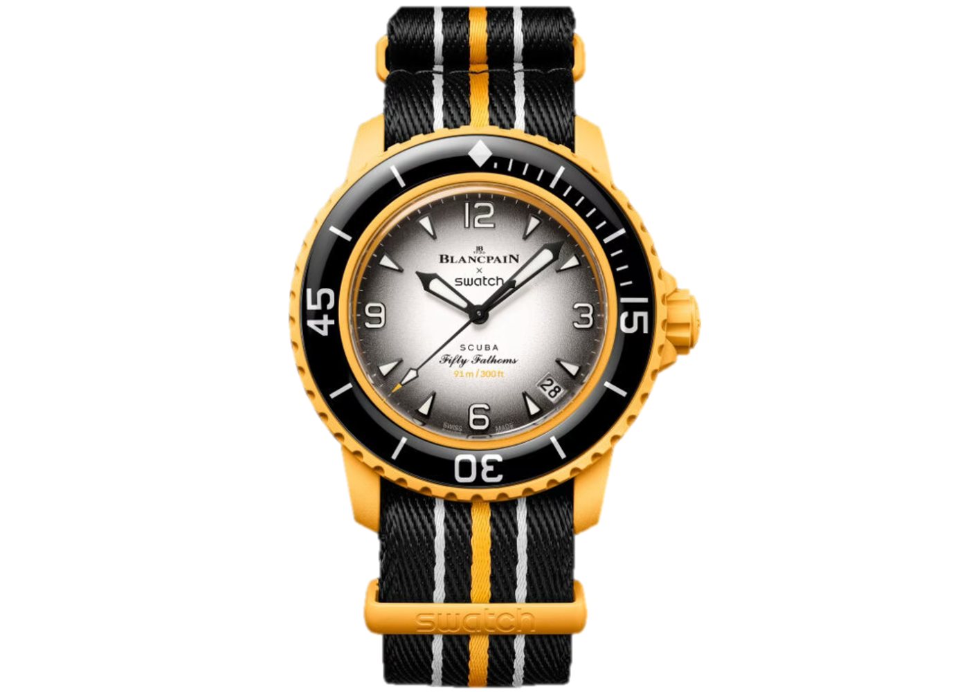 Swatch x Blancpain Bioceramic Scuba Fifty Fathoms Pacific Ocean (SO35P100)