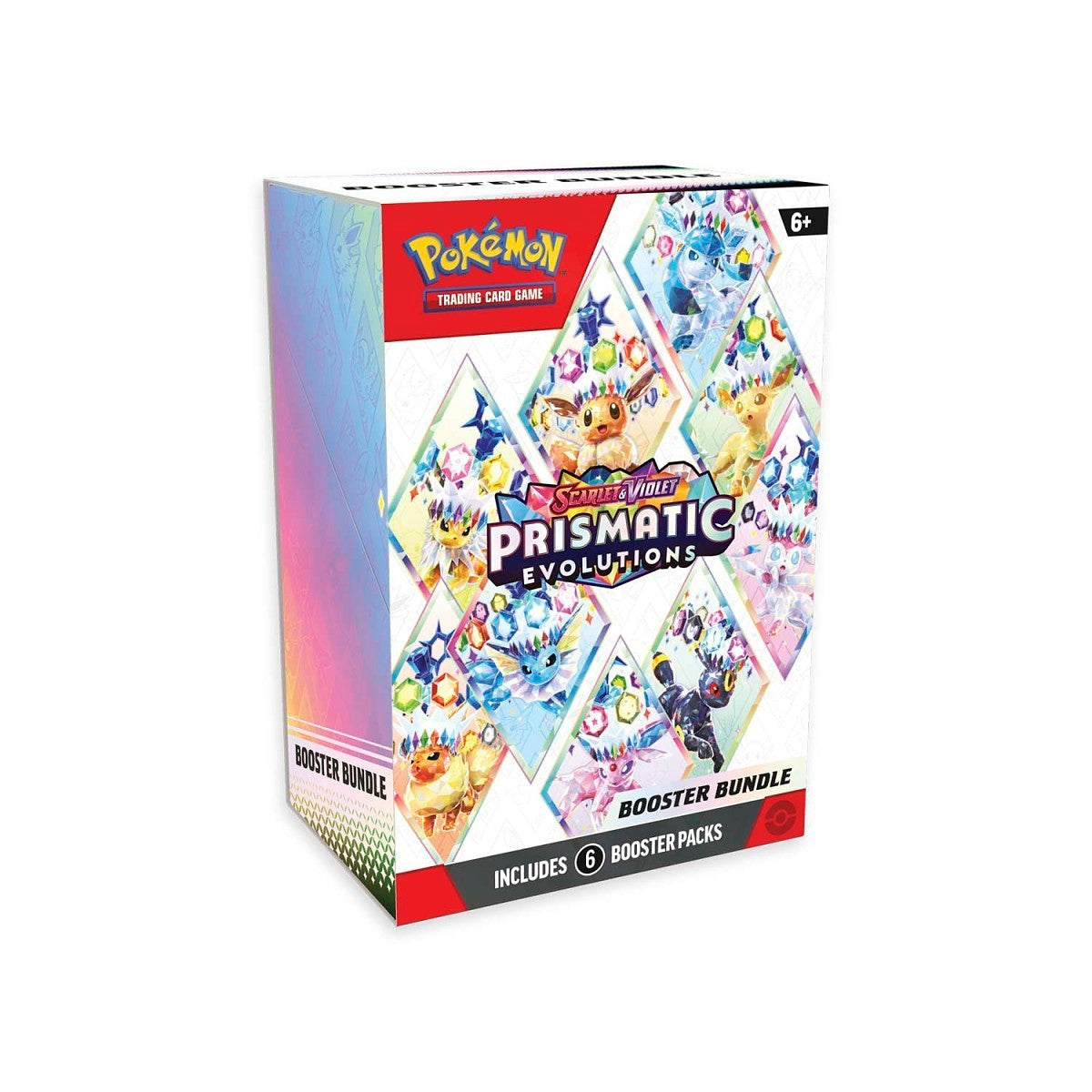 Pokémon TCG: Scarlet & Violet—Prismatic Evolutions Booster Bundle (6 Booster Packs)