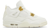 Air Jordan 4 Retro Sail 'Metallic Gold'