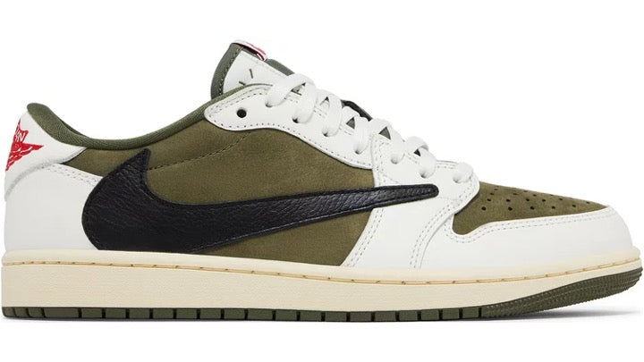 Travis Scott x Air Jordan 1 Retro Low 'Medium Olive'