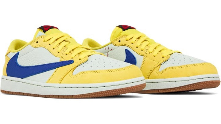 Travis Scott x Air Jordan 1 Retro Low 'Canary Yellow'