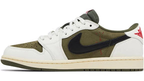 Travis Scott x Air Jordan 1 Retro Low 'Medium Olive'