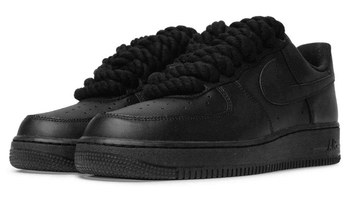 Air Force 1 Rope Lace 'Black'