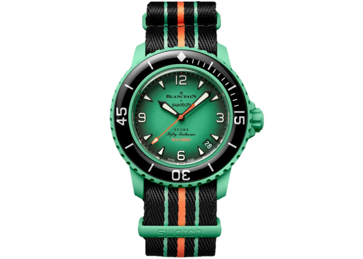 Swatch x Blancpain Bioceramic Scuba Fifty Fathoms Indian Ocean