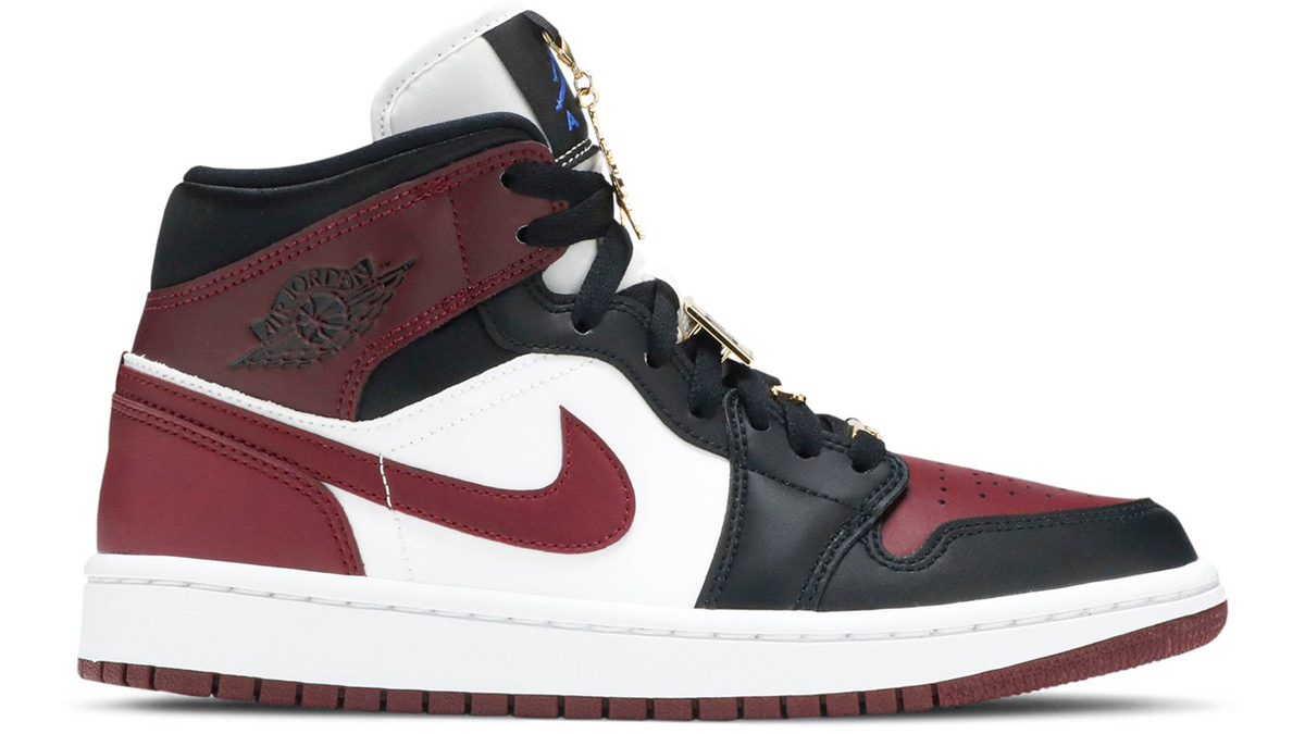 Jordan 1 Mid SE 'Black Dark Beetroot'