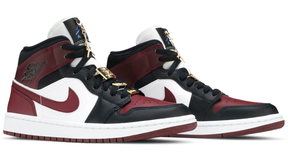 Jordan 1 Mid SE 'Black Dark Beetroot'