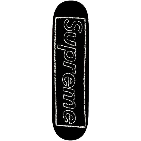 Supreme x KAWS Chalk Logo Skateboard Deck