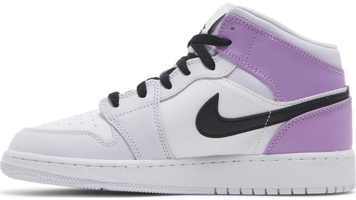 Air Jordan 1 Mid GS 'Barely Grape'