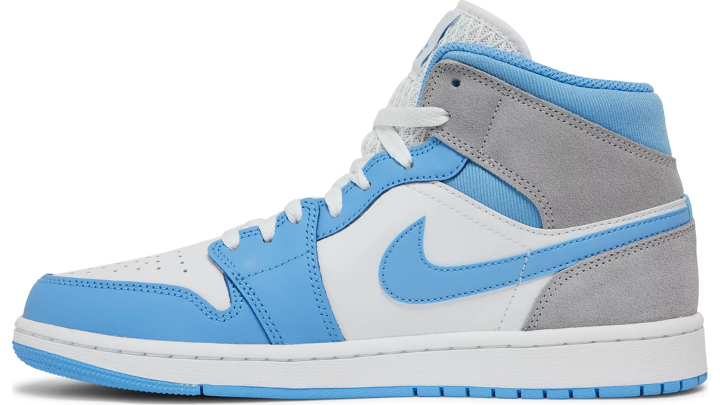 Air Jordan 1 Mid 'University Blue Grey'