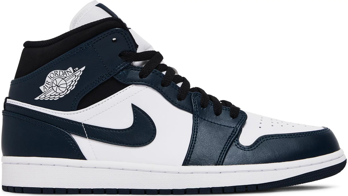 Air Jordan 1 Mid 'Dark Teal Armory Navy'