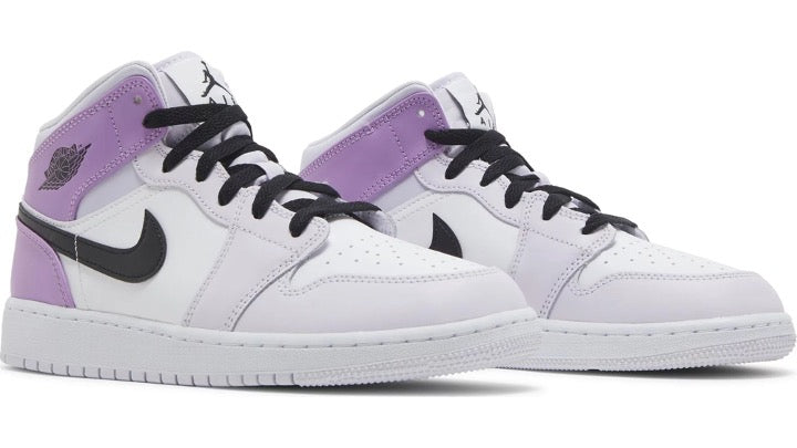 Air Jordan 1 Mid GS 'Barely Grape'