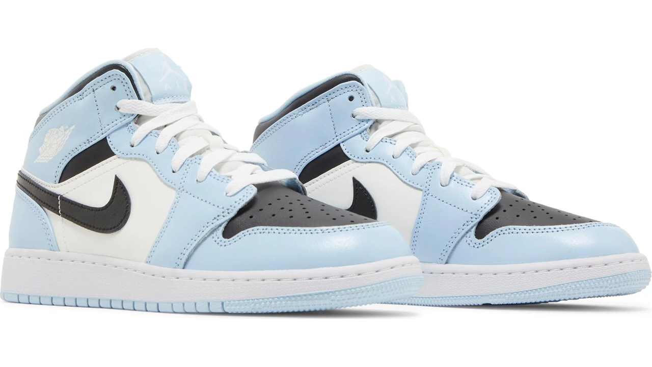 Air Jordan 1 Mid GS 'Ice Blue'