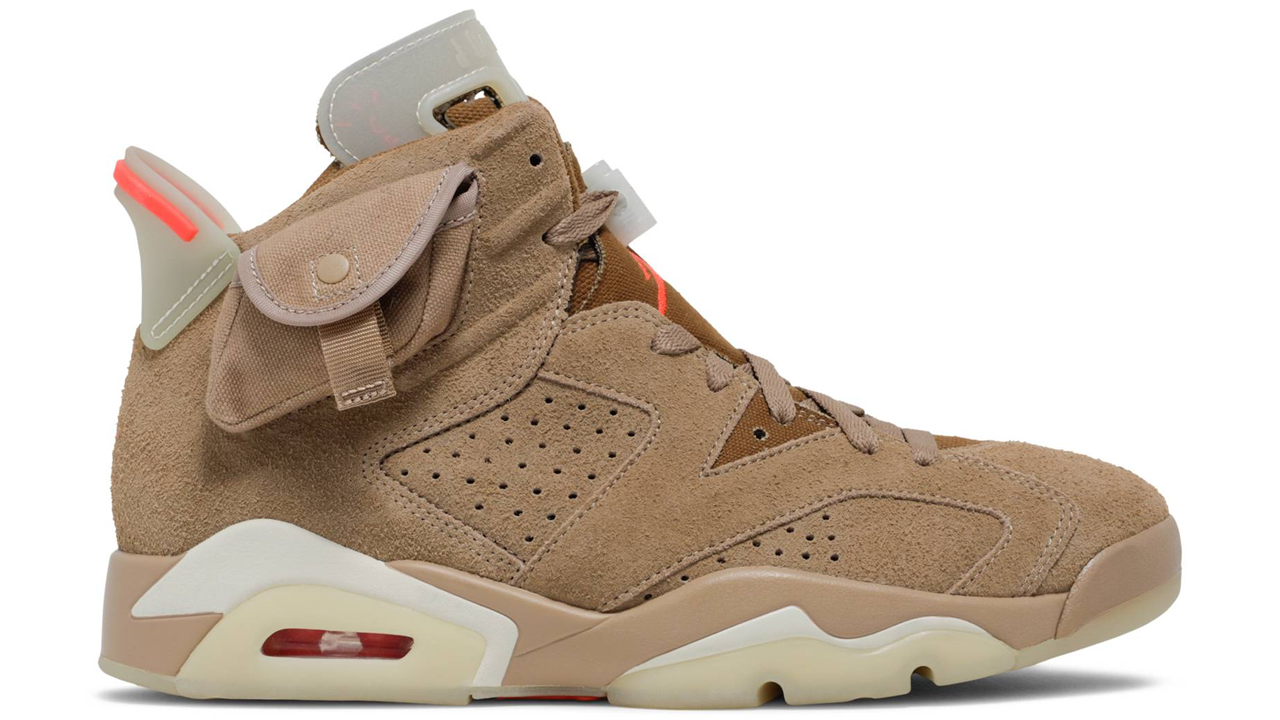 Travis Scott x Air Jordan 6 Retro 'British Khaki'