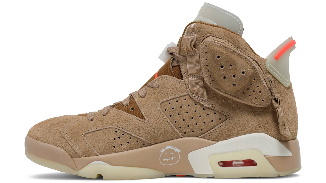 Travis Scott x Air Jordan 6 Retro 'British Khaki'