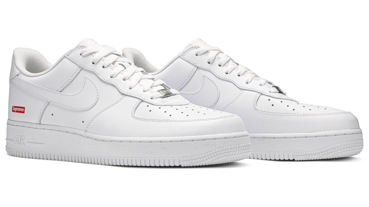 Supreme x Air Force 1 Low 'Box Logo - White'