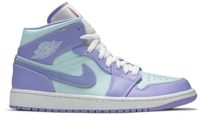 Air Jordan 1 Mid 'Purple Aqua'