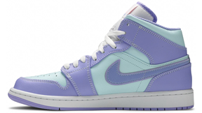 Air Jordan 1 Mid 'Purple Aqua'