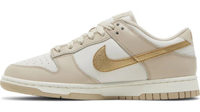 Nike Dunk Low ' Phantom Metallic Gold - Gold Swoosh'