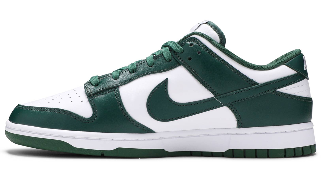 Nike Dunk Low 'Michigan State Spartan Green'