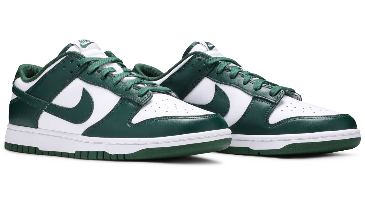 Nike Dunk Low 'Michigan State Spartan Green'