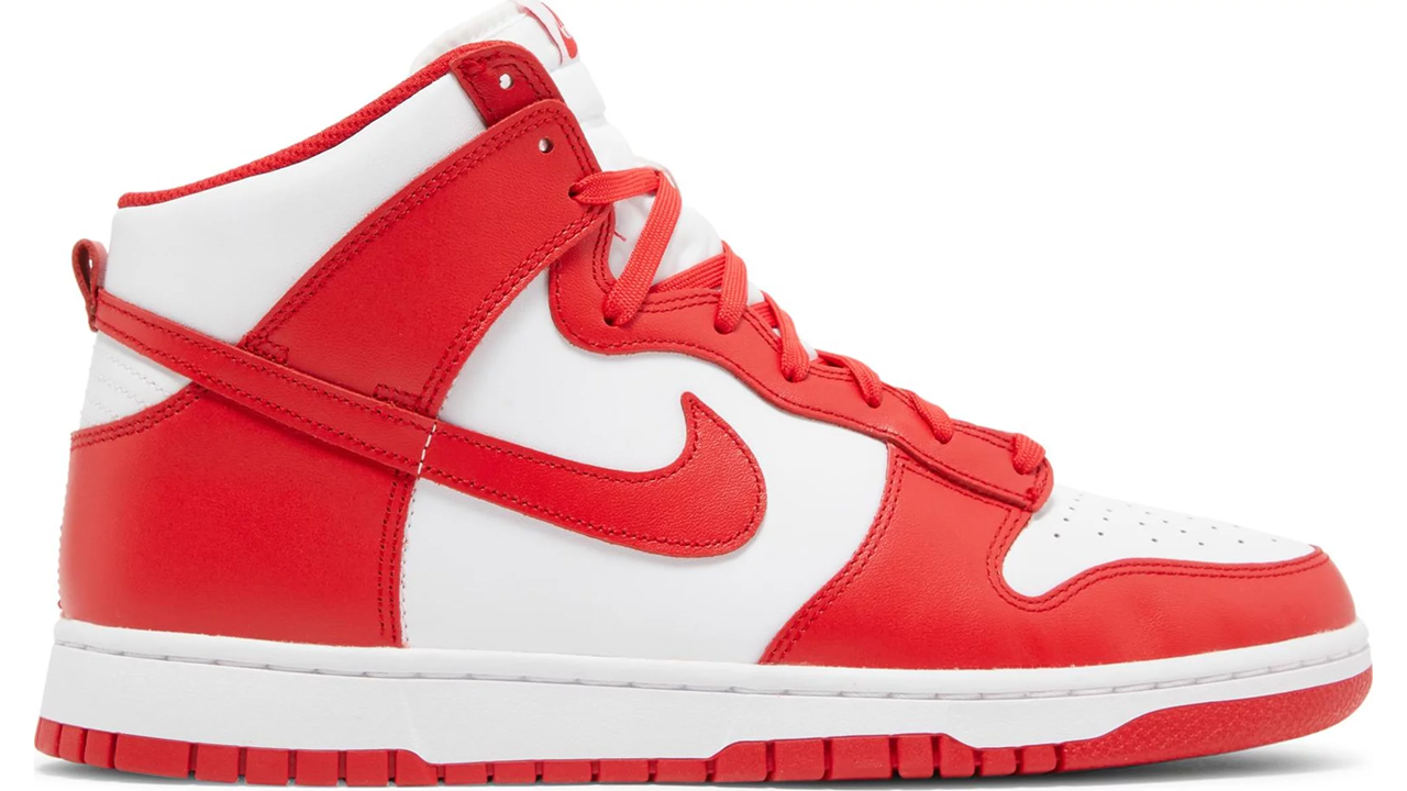 Nike Dunk High 'University Red'