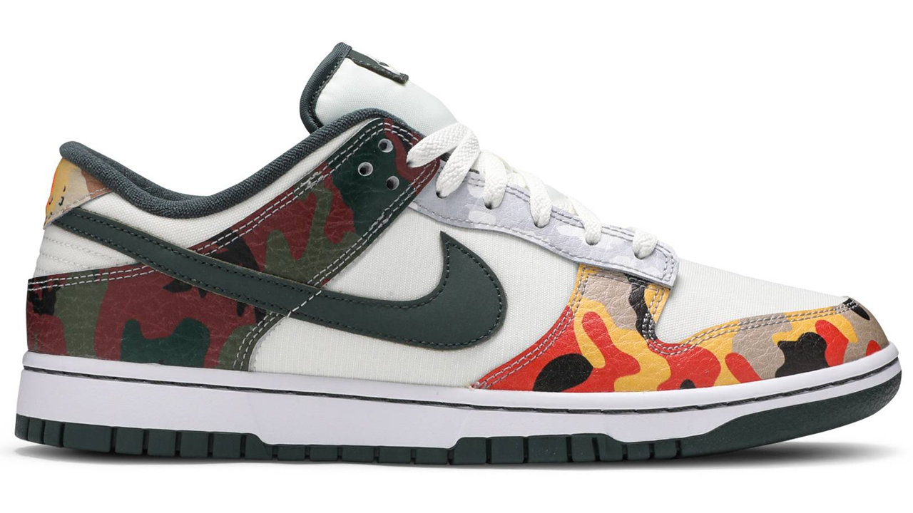 Nike Dunk Low SE 'Sail Multi-Camo'