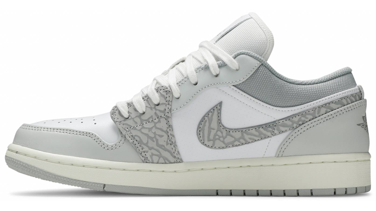 Air Jordan 1 Low Premium 'Elephant Print'