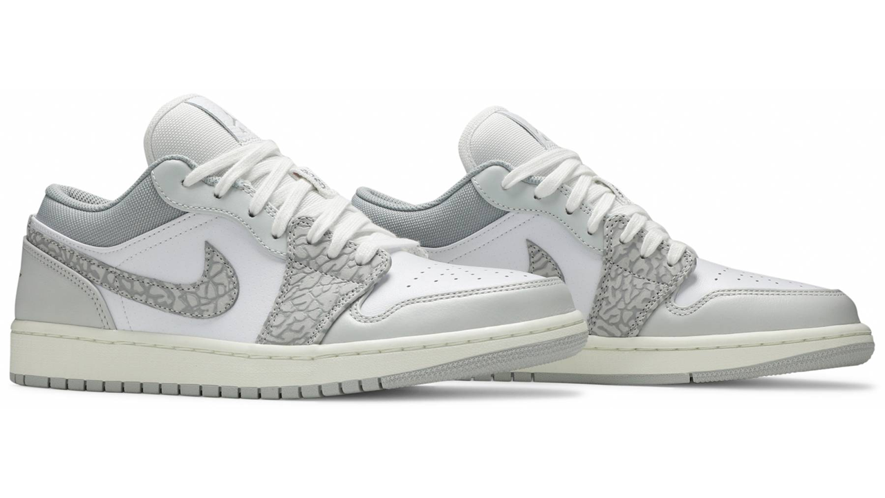 Air Jordan 1 Low Premium 'Elephant Print'