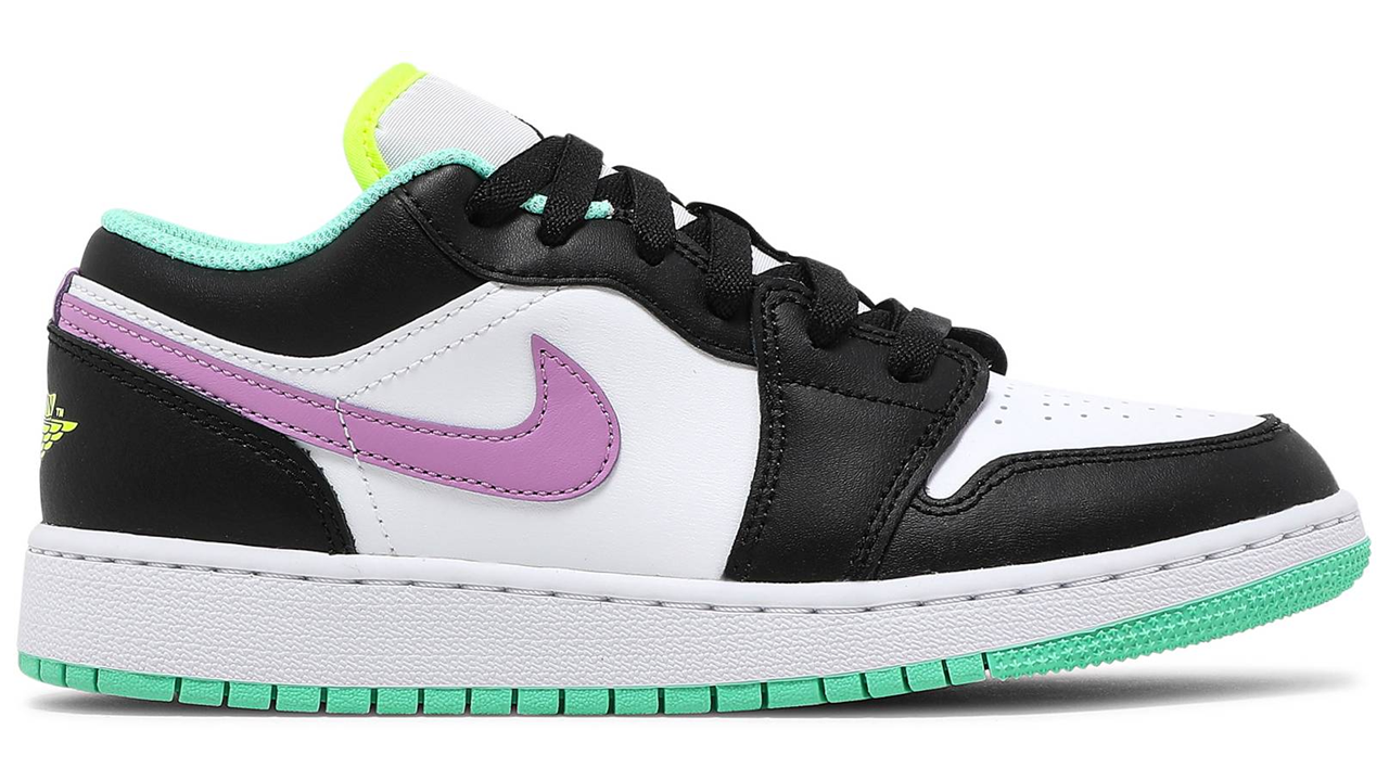 Air Jordan 1 Low 'White Violet Shock'