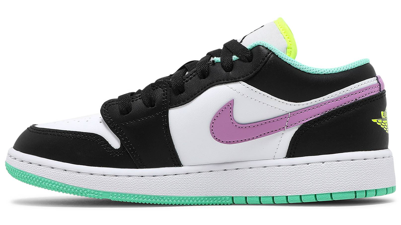 Air Jordan 1 Low 'White Violet Shock'