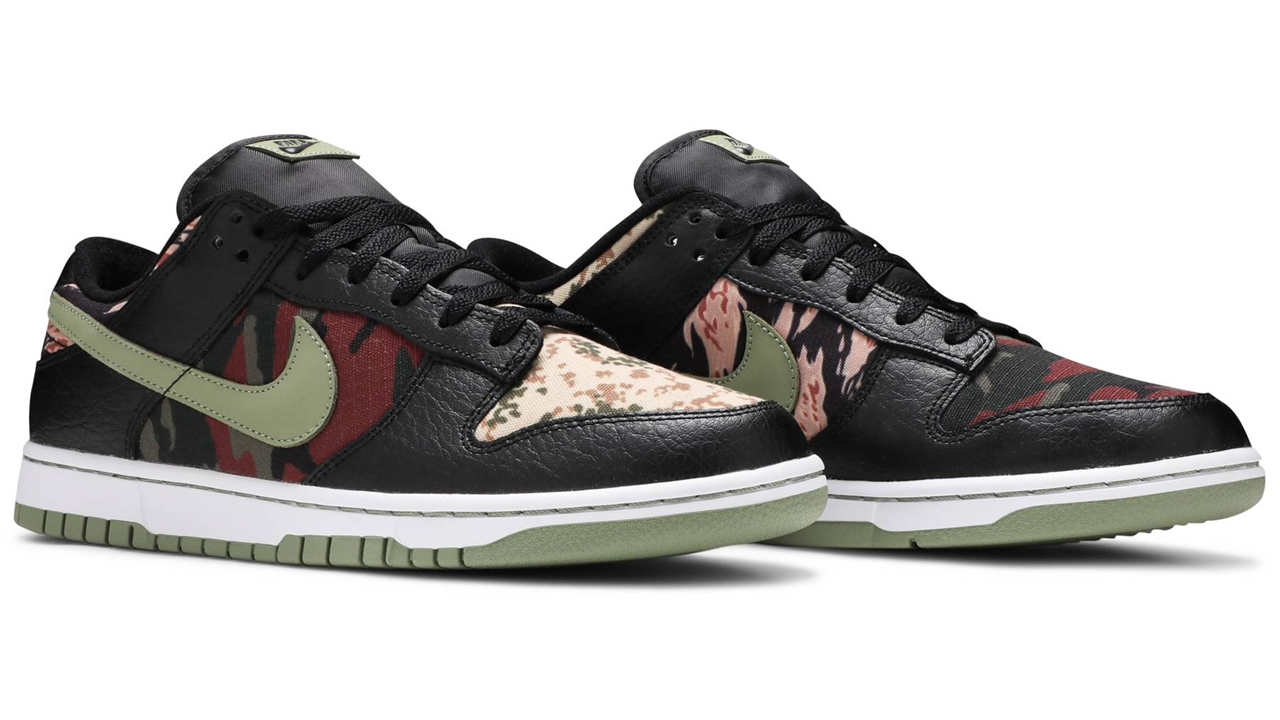 Nike Dunk Low SE 'Black Multi-Camo'