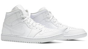 Air Jordan 1 Mid 'Triple White'