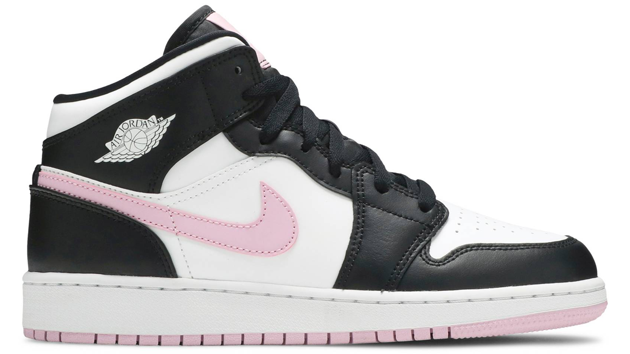 Pink and black air jordan 1s online