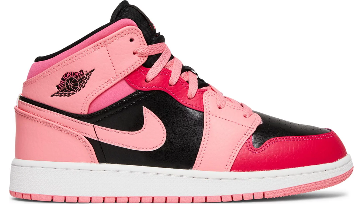 Air Jordan 1 Mid GS 'Coral Chalk'