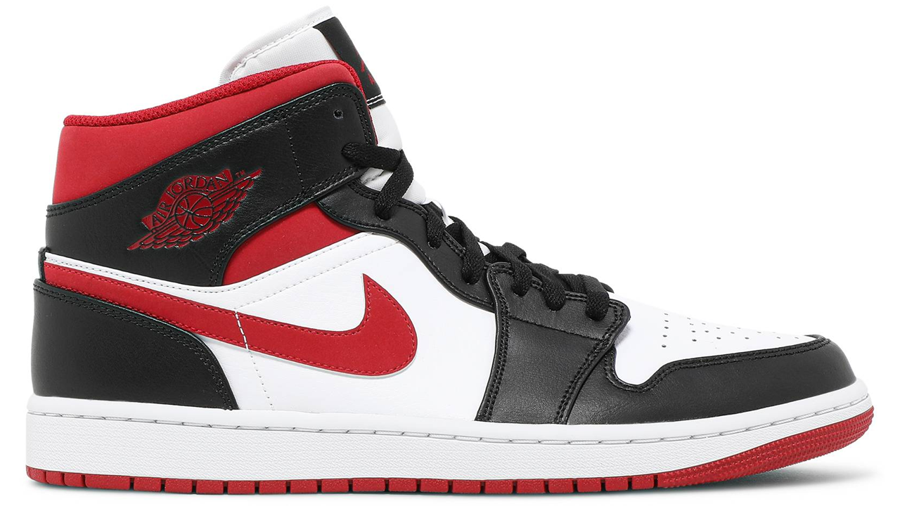 Air Jordan 1 Mid 'Black Gym Red'