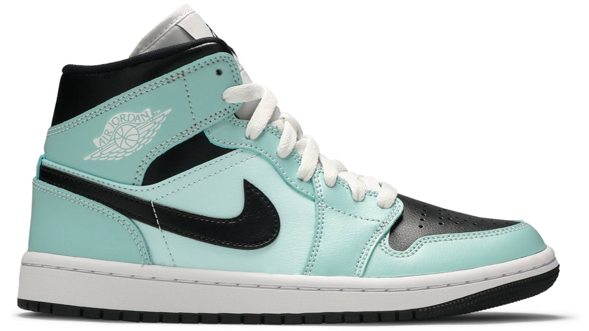 Air Jordan 1 Mid 'Aqua Black'