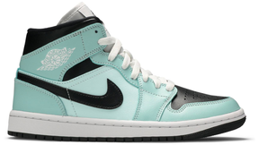 Air Jordan 1 Mid 'Aqua Black'