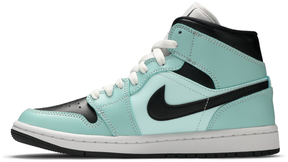 Air Jordan 1 Mid 'Aqua Black'