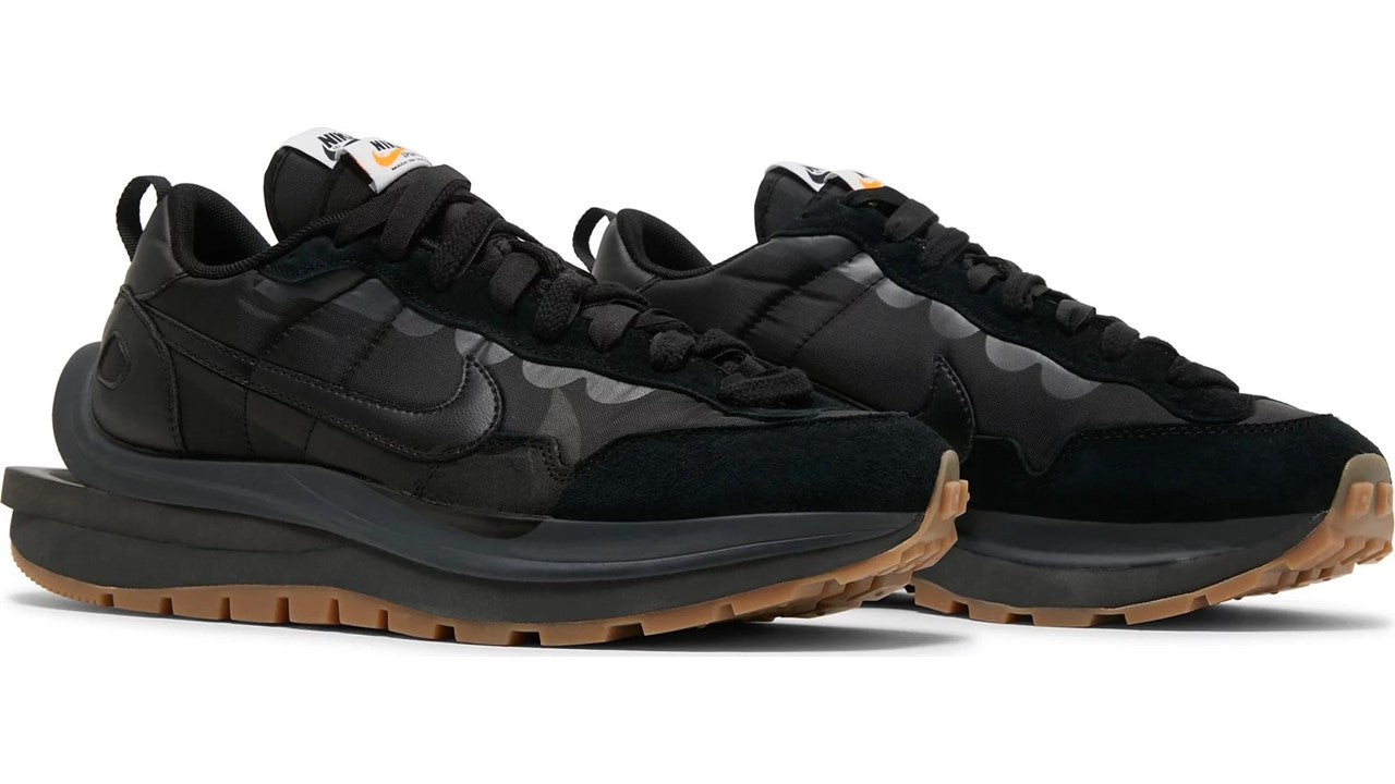 Sacai x VaporWaffle 'Black Gum'