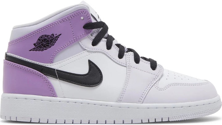 Air Jordan 1 Mid GS 'Barely Grape'